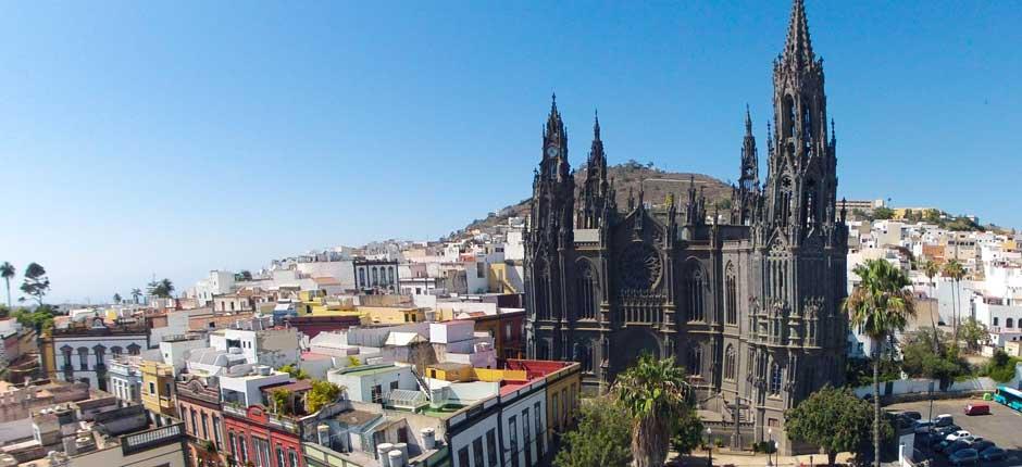 Arucas historiska stadsdel + Historiska stadsdelar på Gran Canaria