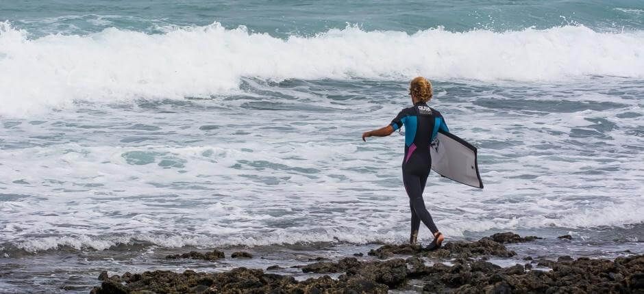 Bodyboard en El Burro Spots de bodyboard en Fuerteventura