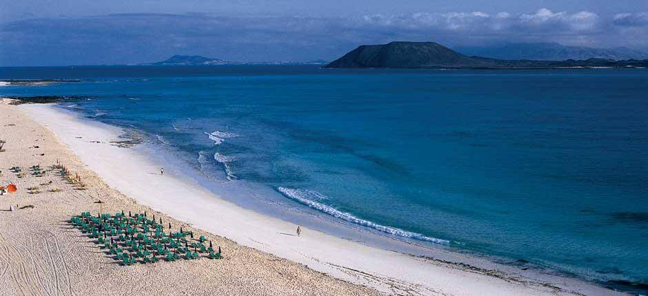 Grandes Playas de Corralejo Populära stränder på Fuerteventura