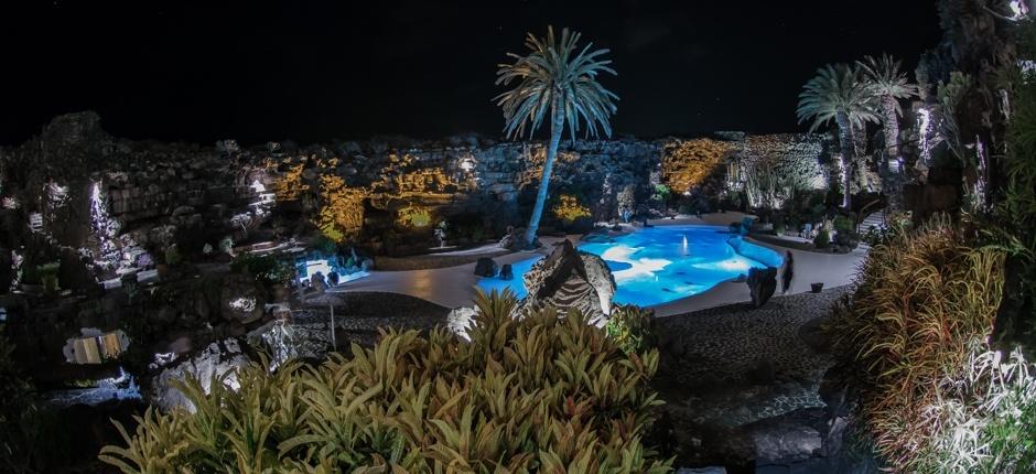 Jameos del Agua Muséer och turistcenter på Lanzarote