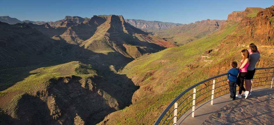 Degollada de las Yeguas utsiktsplats på Gran Canaria