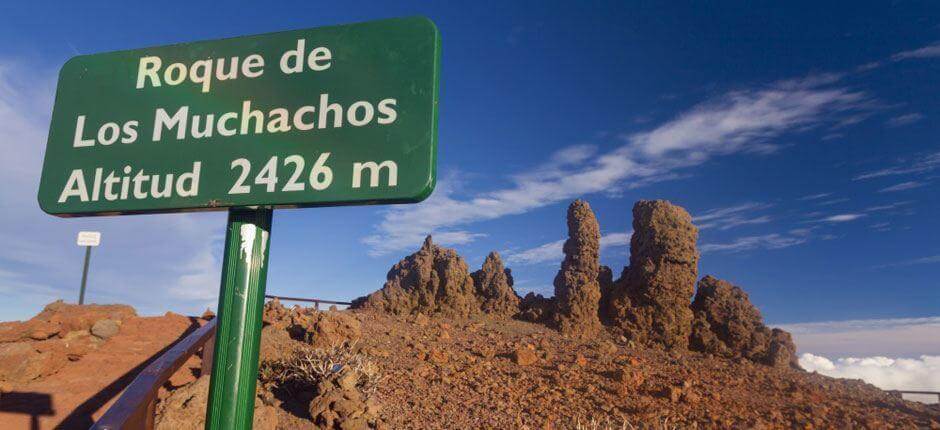 Los Muchachos-klippans utsiktsplats på La Palma