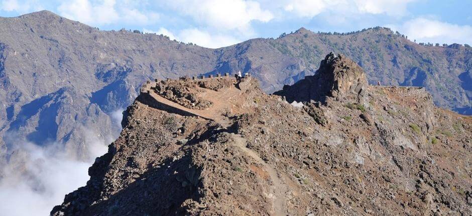 Los Muchachos-klippans utsiktsplats på La Palma