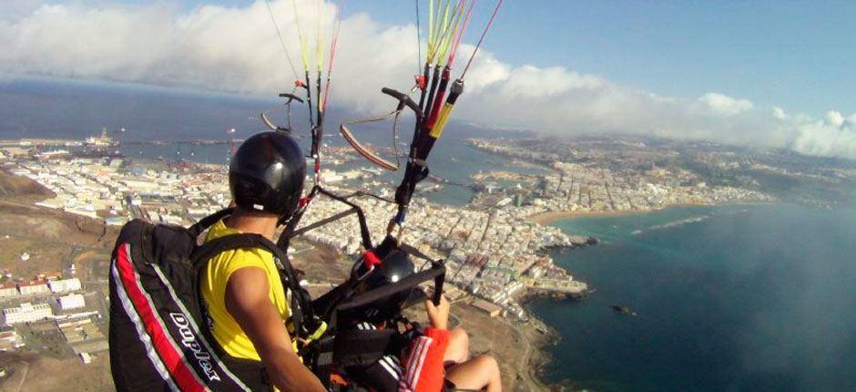 Skärmflygning i Las Coloradas Skärmflygning på Gran Canaria