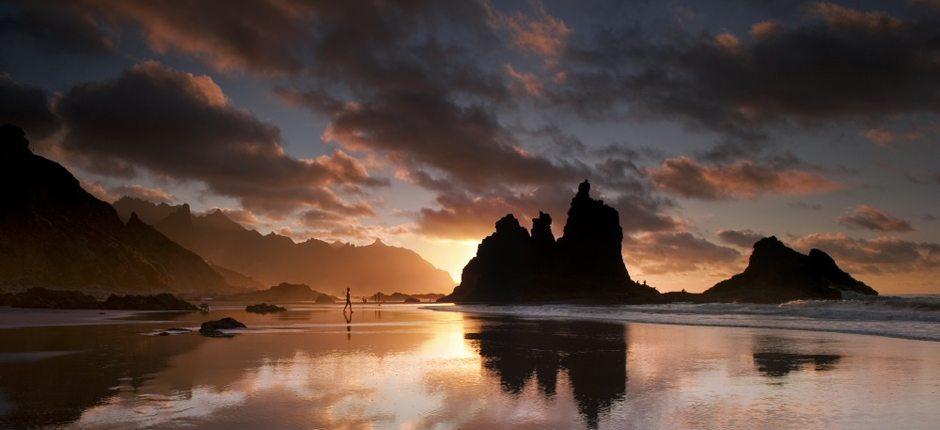 Playa de Benijo + Orörda stränder på Teneriffa