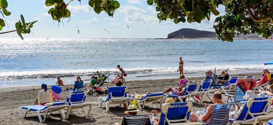 Playa de El Médano Populära stränder på Teneriffa