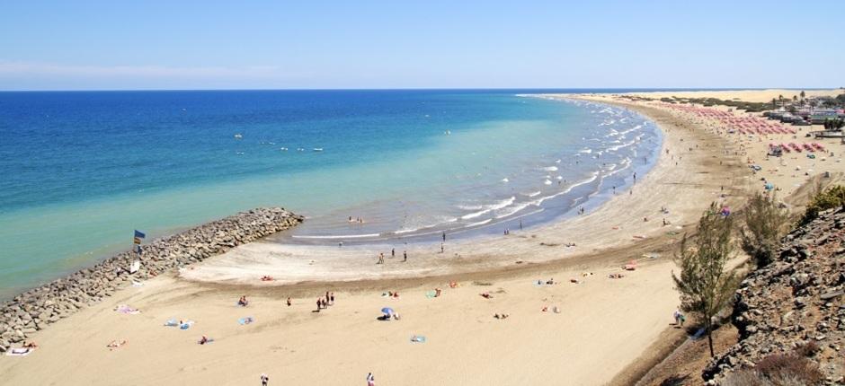 Playa del Inglés Populära stränder på Gran Canaria