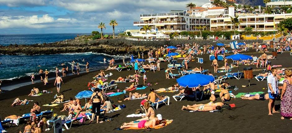 Playa de La Arena Populära stränder på Teneriffa