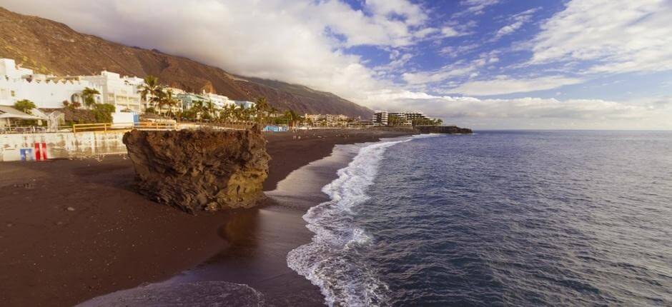 Playa de Puerto Naos Populära stränder på La Palma