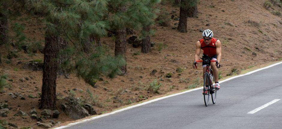 Cykelled från norr till söder på Teneriffa Cykelleder på Teneriffa