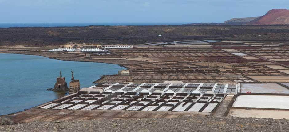 Saltgruvorna i Janubio, på Lanzarote