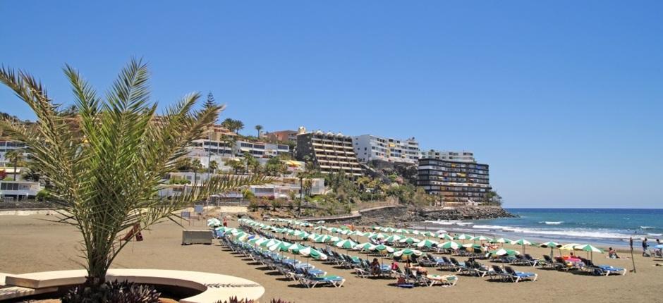 Playa de San Agustín Populära stränder på Gran Canaria
