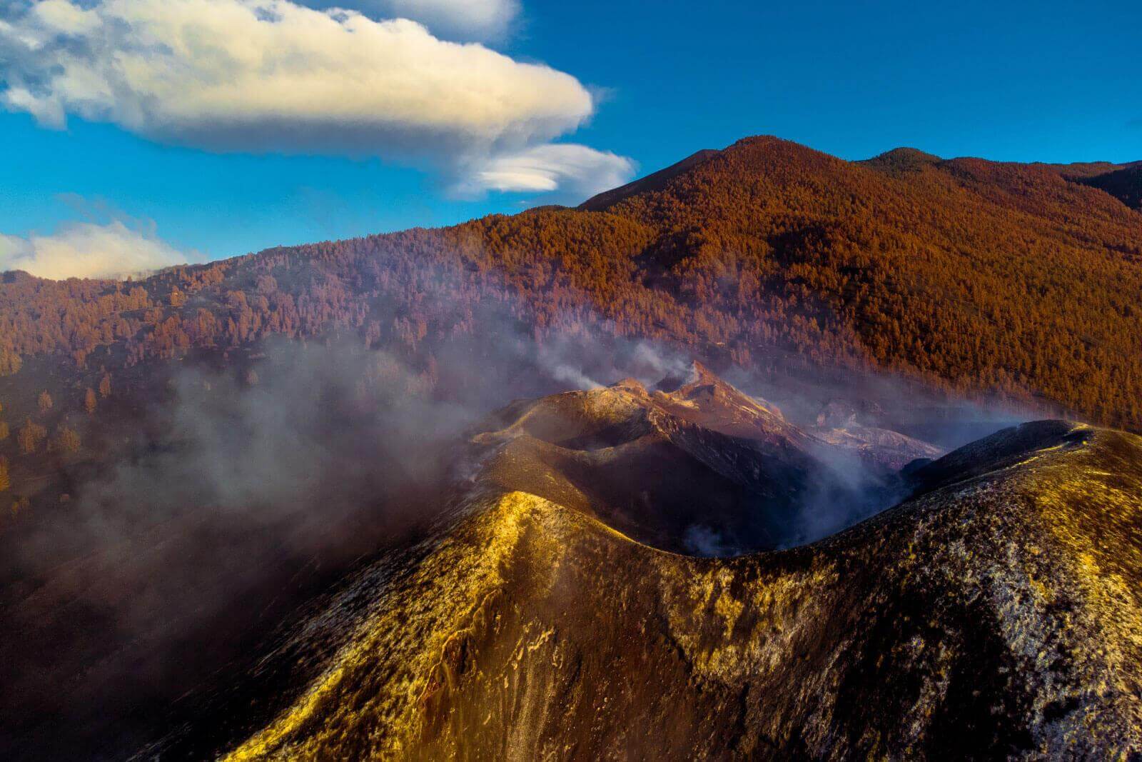 Volcán Cumbre Vieja. La Palma.