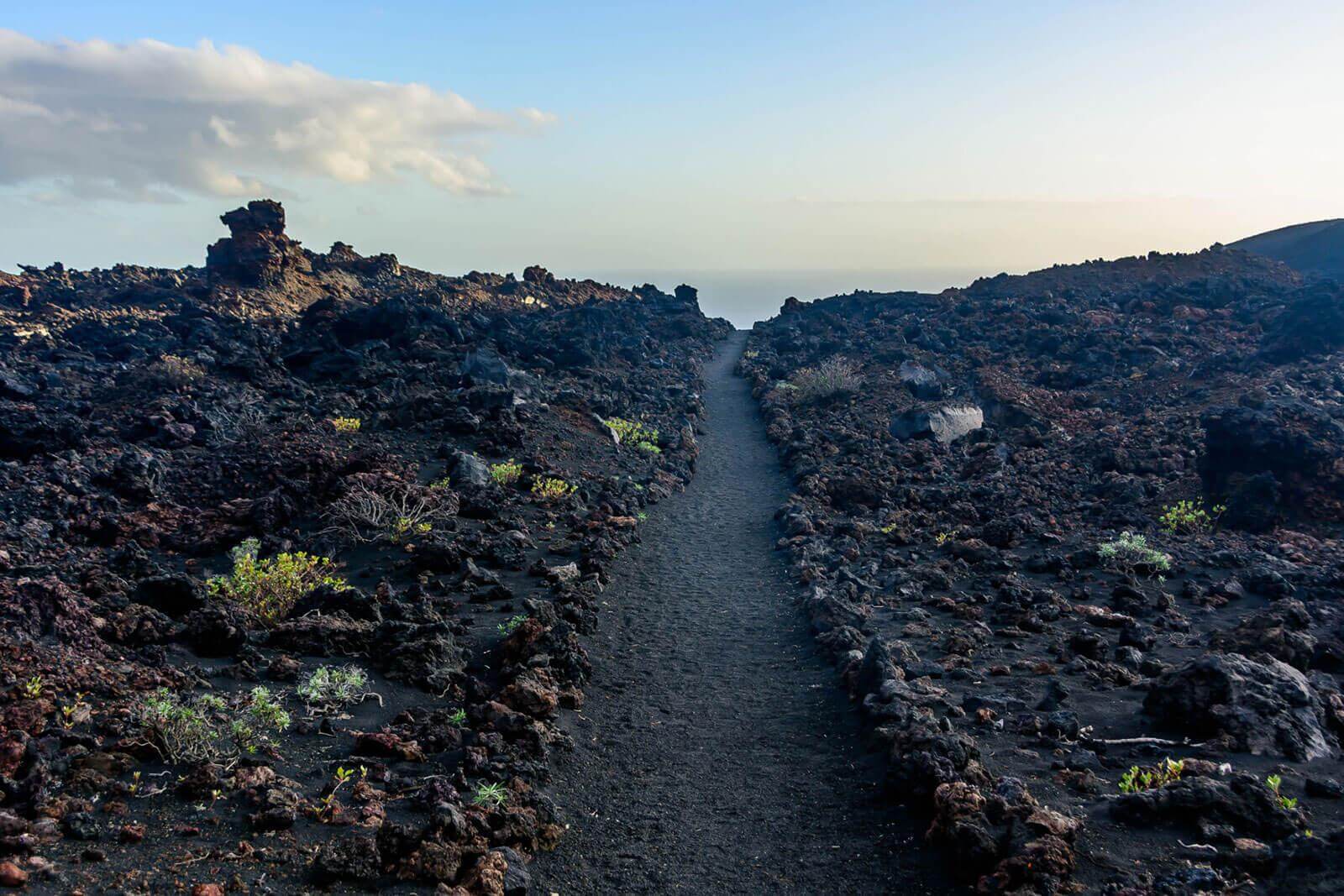 Monumento Natural Volcanes de Teneguía. La Palma.