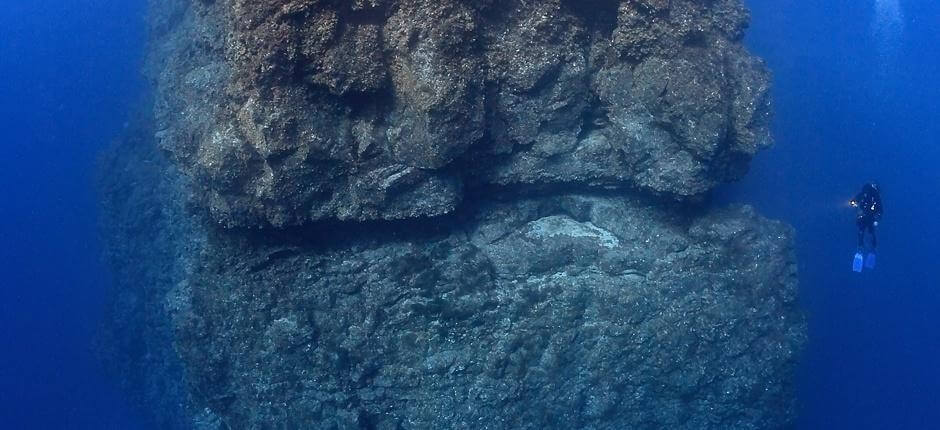 Dyka i Baja Bocarones på El Hierro