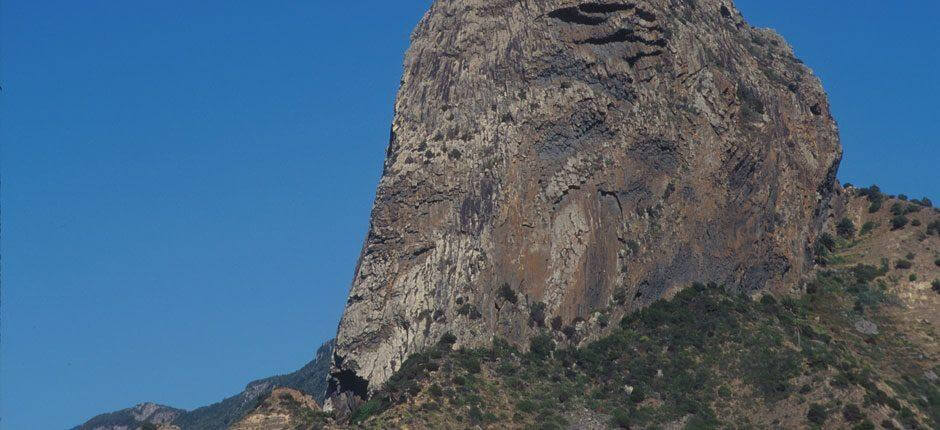 Klättring vid Roque Cano Klättring på La Gomera