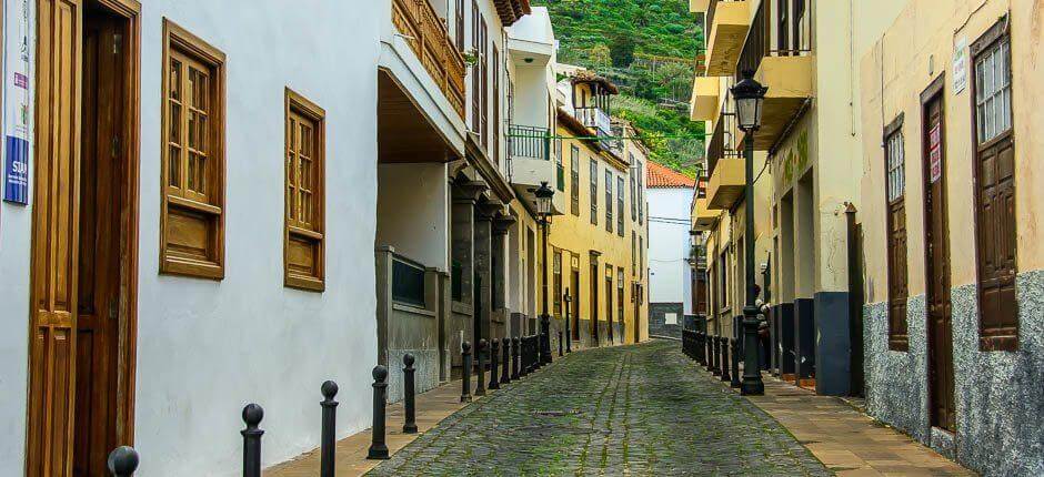 Icod de los Vinos historiska stadsdel + Historiska stadsdelar på Teneriffa