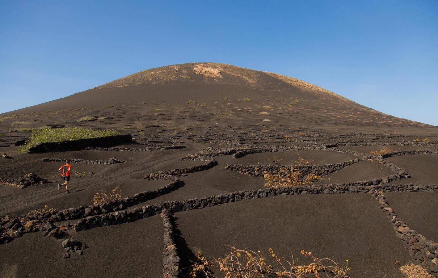 Paisaje Protegido de La Geria, en Lanzarote