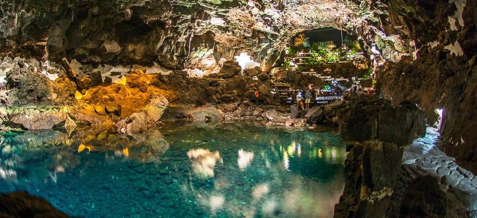 Jameos del Agua Muséer och turistcenter på Lanzarote