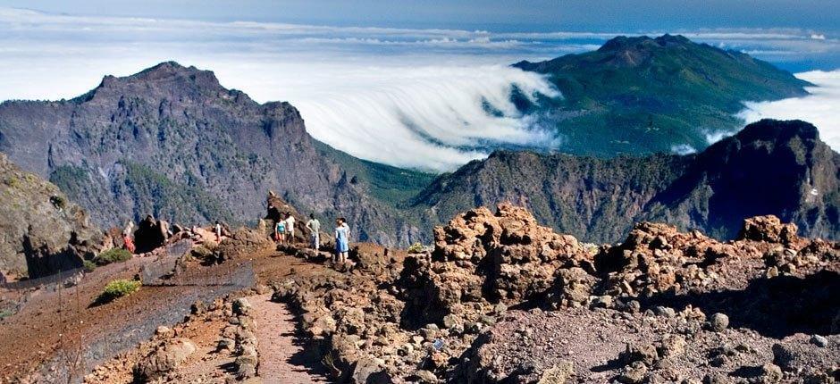 Los Muchachos-klippans utsiktsplats på La Palma