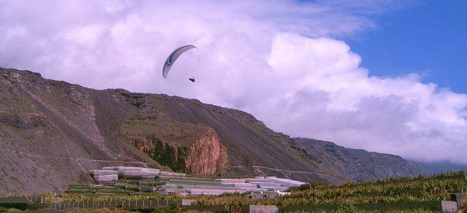 Skärmflygning i Los Giles Skärmflygning på Gran Canaria