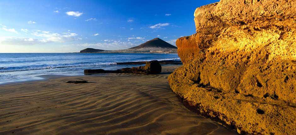 Playa de El Médano Populära stränder på Teneriffa