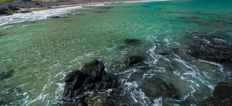 Playa de La Cantería + Orörda stränder på Lanzarote 