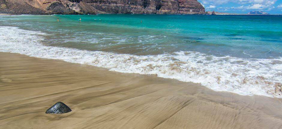 Playa de La Cantería + Orörda stränder på Lanzarote 