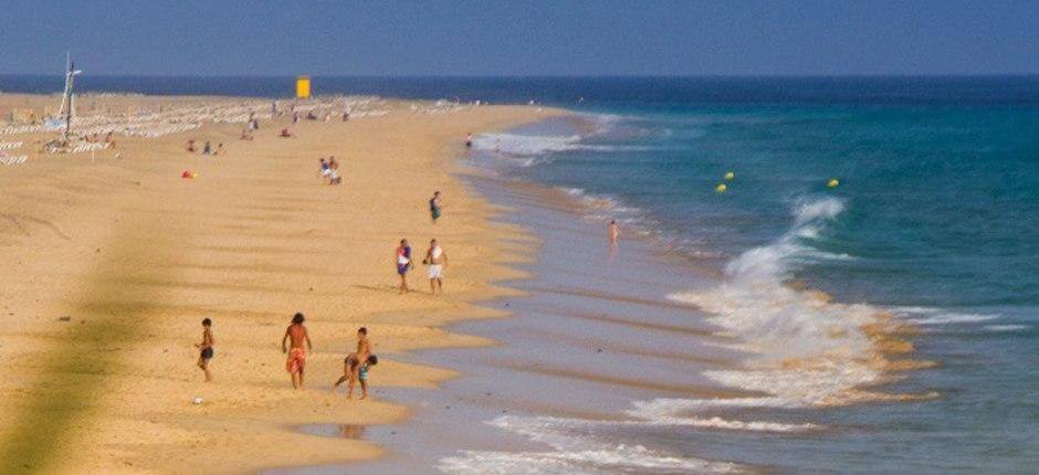 Playa de Morro Jable Populära stränder på Fuerteventura
