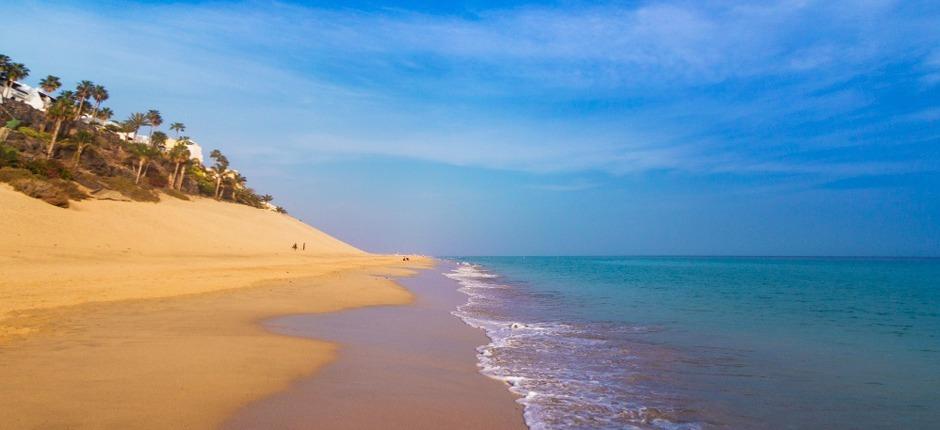Playa de Morro Jable Populära stränder på Fuerteventura