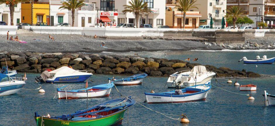 Playa de Santiago på La Gomera