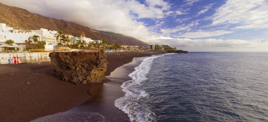 Playa de Puerto Naos Populära stränder på La Palma