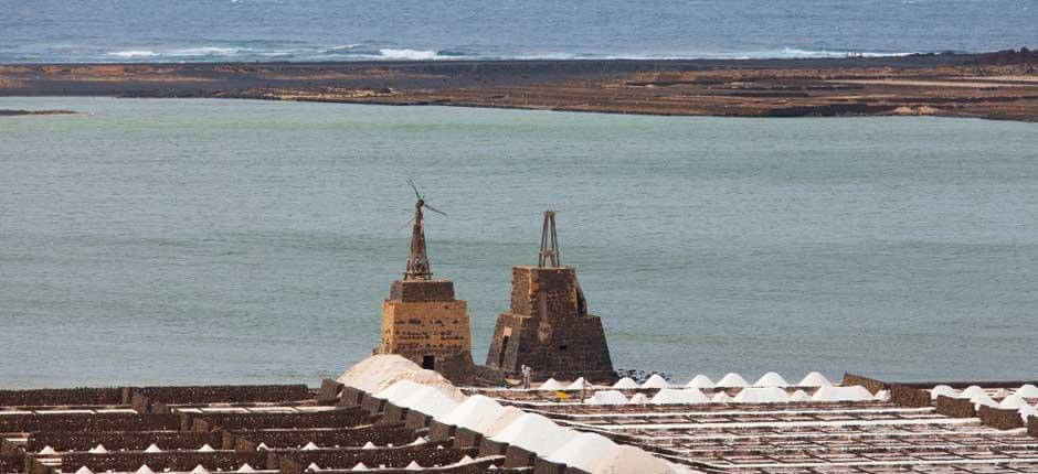 Saltgruvorna i Janubio, på Lanzarote